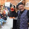 Herbstfest TierZeit auf Gut Morhard in Königsbrunn. Hier Zauberer Belu, der die Kinder begeisterte.