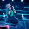 Biggi Käfer während ihrer Performance bei "The Voice of Germany" 2024. 