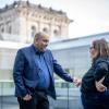 Die Zusammenarbeit zwischen den scheidenden Co-Vorsitzenden, Ricarda Lang und Omid Nouripour, lief insgesamt gut. Das war bei früheren Co-Vorsitzenden der Partei nicht immer der Fall. (Archivfoto)