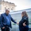 Ricarda Lang und Omid Nouripour geben ihr Amt als Bundesvorsitzende der Grünen auf.