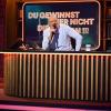 Stefan Raab stellte in der zweiten Folge seiner neuen Show die Rubrik "Raab sitzt" vor.