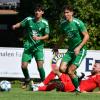 Leon Sailer (rechts) kann sich mit seiner neuen Rolle immer mehr anfreunden. An der Seite von Monther Alahmed stürmt er neuerdings für den FC Gundelfingen – und trifft in Serie.