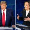 Die Bild-Kombo zeigt Donald Trump und Kamala Harris während ihrer ABC News Präsidentschaftsdebatte Anfang September.