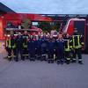 Die Jugendlichen der Freiwilligen Feuerwehr Alsmoos-Petersdorf gingen mit der Drehleiter in luftige Höhen. 