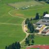 Der Luftblick auf die Sportanlage Süd in Haunstetten.