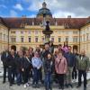 Die Theaterfreunde Inchenhofen erkundeten das Stift Melk mit der Parkanlage.