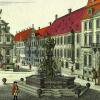 Das 1770 fertiggestellte Palais mit Kutsche in der Tordurchfahrt.