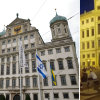 Am Montag, 7. Oktober, soll auf dem Augsburger Rathausplatz erneut die israelische Flagge wehen. Anlass ist der erste Jahrestag der Terrorattacke vom 7. Oktober 2023. Im vergangenen Jahr riss ein Mann eine Israel-Flagge ab.