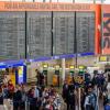 Verzögerungen und Ausfälle gab es auch am Flughafen Frankfurt (Foto aktuell).