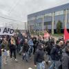 Tausende Menschen demonstrierten am Samstag friedlich gegen den AfD-Parteitag in Ulm.