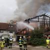 Menschen kamen bei dem Feuer in Eisenberg offenbar nicht zu Schaden.