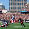 Lamar Jackson (Mitte) führte die Baltimore Ravens mit einer starken Leistung zum Sieg in Cincinnati.