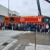 Gruppenfoto bei der Münchner Flughafenwehr