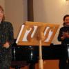 The oboist Miriam Hanika and the drummer Simon Popp were happy to accept an invitation to the Binswanger synagogue. 