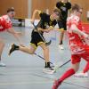 Die Floorballer vom SV Nordheim schafften gegen den Titelverteidiger eine Überraschung.