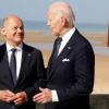 Sie haben ein gutes Verhältnis: Bundeskanzler Olaf Scholz und US-Präsident Joe Biden. 