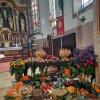 Der Erntealtar in der Pfarrkirche in Hollenbach..