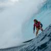 Caroline Marks (USA) holte auf einer der berühmtesten Wellen der Welt Olympia-Gold. Die deutschen Surfer schafften es im Sommer in Paris nicht aufs Treppchen.