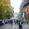 Auf dem Uni-Campus entsteht ein Erweiterungsbau für die Zentralbibliothek.