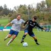 Der SSV Niedersonthofen bleibt weiterhin ungeschlagen. Die Mannschaft um Felix Thum (graues Trikot) bezwang den FC Bad Wörishofen um Robin Reichow (rechts) mit 4:1.