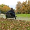 Die Blätter färben sich, es ist Herbst geworden in Augsburg