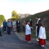 Von Pfarrer Andreas Schmid erhielt der neue Talaueweg den kirchlichen Segen.