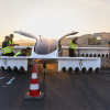 Das Flugtaxi von Lilium bei einem Test in Spanien.