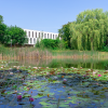 Die meisten Veranstaltungen der Public Climate School finden am grünen Campus der Universität statt.