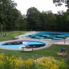 Im Lechhauser Freibad stehen den Winter über Bauarbeiten an. Die Abwasserleitung muss erneuert werden. 