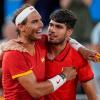 Standen sich in Saudi-Arabien gegenüber: Rafael Nadal und Carlos Alcaraz