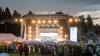 Regen - wen juckt's? Mitte 2017 haben Die Fantastischen Vier das Allgäu gerockt. Smudo, Thomas D, Michi Beck und And.Ypsilon und rund 8.000 Fans ließen sich in der Allgäu Concerts Arena in Buchenberg die Laune auch vom strömenden Regen nicht verderben.