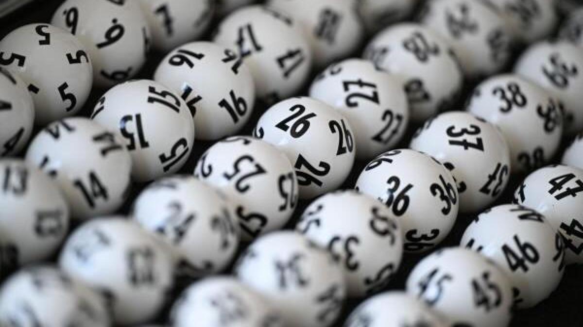 The winning numbers from the lottery on Wednesday