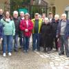 Auf den Spuren ihrer Nachfahren traf sich die Gruppe in Bächingen.