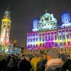 Der Weltraum zu Gast auf dem Augsburger Rathausplatz: Die diesjährigen Light Nights stehen unter dem Motto „Space und Future“.