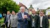 Hoher Besuch! Am Samstag eröffnete Horst Seehofer die Allgäuer Festwoche in Kempten. Die schönsten Fotos der Feier und der Messe siehst Du hier.