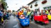 Über tausend Zuschauer verfolgten den Umzug beim Bezirksmusikfest in Altusried.