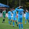 Eine unnötige Niederlage musste der SV Cosmos Aystetten gegen den TSV Jetzendorf hinnehmen. Von links Maximilian Heckel, Patrick Wurm, Fabian Krug, Edward Schäfer und Nicolas Brummer.