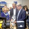 Günzburg - Eröffnung des TTZ Smart Production and Logistics Leipheim der HNU mit MP Markus Söder  -   - 