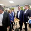 Günzburg - Eröffnung des TTZ Smart Production and Logistics Leipheim der HNU mit MP Markus Söder  -   - 