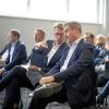 Günzburg - Eröffnung des TTZ Smart Production and Logistics Leipheim der HNU mit MP Markus Söder  -   - 