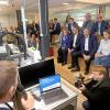 Günzburg - Eröffnung des TTZ Smart Production and Logistics Leipheim der HNU mit MP Markus Söder  -   - 