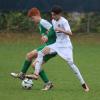 Paul Bachmann (in Grün) brachte die U15 des TSV Nördlingen früh in Führung. 