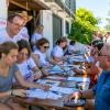 1.550 Menschen kamen am Wochenende nach Memmingen und Bad Grönenbach, um sich für eine Stammzellenspende typisieren zu lassen.