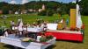 Blauer Himmel zum Höhepunkt: 82 Gruppen zogen am Sonntag zum Ausklang des Bezirkmusikfests 2019 durch Schrattenbach. Hier gibt's alle Fotos!