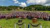 Blauer Himmel zum Höhepunkt: 82 Gruppen zogen am Sonntag zum Ausklang des Bezirkmusikfests 2019 durch Schrattenbach. Hier gibt's alle Fotos!