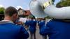 Blauer Himmel zum Höhepunkt: 82 Gruppen zogen am Sonntag zum Ausklang des Bezirkmusikfests 2019 durch Schrattenbach. Hier gibt's alle Fotos!