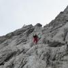 Unser Reporter probierte die Klettertour "Eisenzeit" an der Zugspitze aus