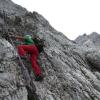 Unser Reporter probierte die Klettertour "Eisenzeit" an der Zugspitze aus
