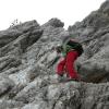 Unser Reporter probierte die Klettertour "Eisenzeit" an der Zugspitze aus