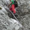 Unser Reporter probierte die Klettertour "Eisenzeit" an der Zugspitze aus